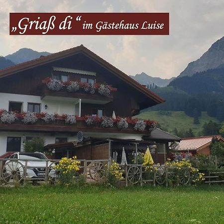 Apartament Gastehaus Luise Oberstdorf Zewnętrze zdjęcie